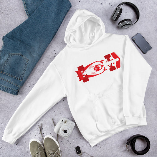 Red Grand Prix Car Hoodie